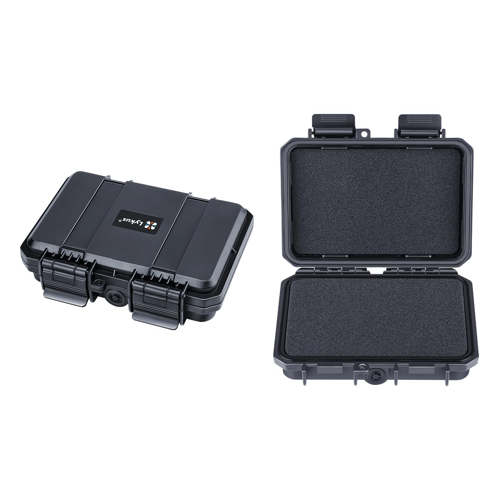 Amazon.co.jp: Lykus HC-1410 防水ハードケース 格子状カットスポンジ